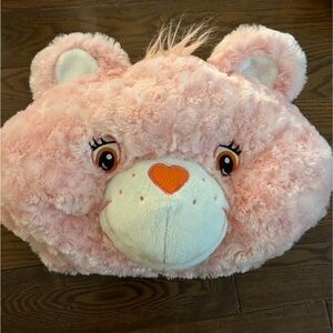 Pink Plush Bear hat